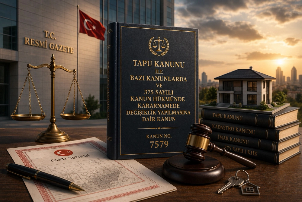 Tapu, İmar ve Konutta Köklü Değişiklik: 32 Maddelik Kanun Yürürlükte