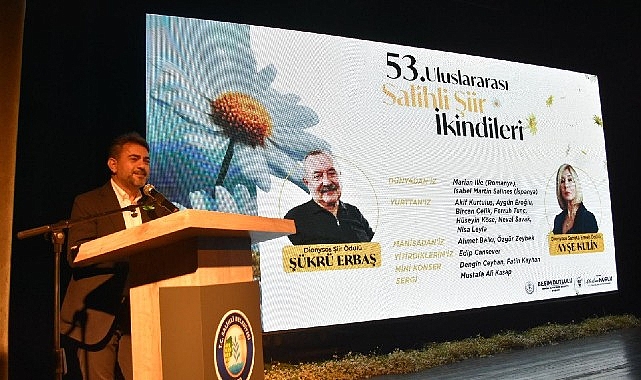 53. Uluslararası Şiir İkindileri'nde Şükrü Erbaş ve Ayşe Kulin Ödüllendirildi