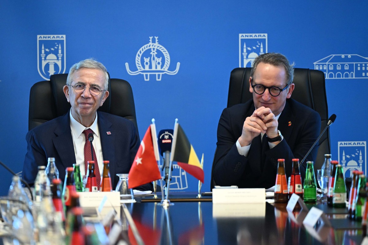 Mansur Yavaş Brüksel Heyetiyle Görüştü: Ulaşım ve Su Yönetiminde İş Birliği