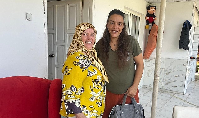 Kemer'de Anne Taksi Projesi Kapsamında İlk 'Anne Çantası' Hediyeleri Verildi