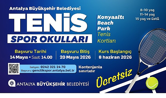 ASFİM'de yaz dönemi ücretsiz spor kursları için kayıtlar başladı