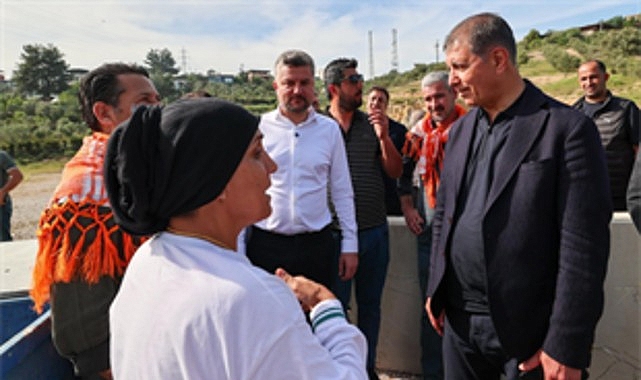 Başkan Tugay'dan Belenbaşı Ziyareti: Çocuklara Futbol Sahası Sözü