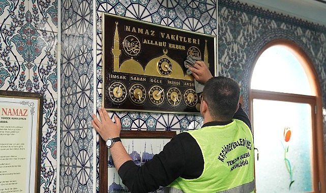 Keçiören Belediyesi'nden Bayram Öncesi Cami Temizliğinde Büyük Seferberlik
