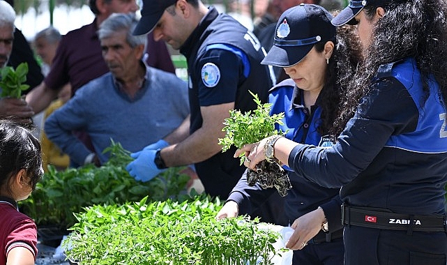 Manisa Büyükşehir'den Salihlili Çiftçilere 34 Bin Sebze Fidesi Desteği