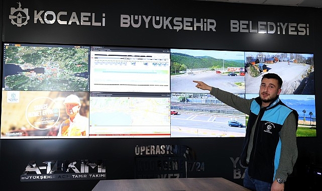 Kocaeli'nin 7/24 Takip Merkezi: Anlık Verilerle Akıllı Şehir Yönetimi