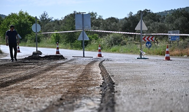 Büyüksümbüller-Ortaköy Yolu 18 Mayıs'a Kadar Trafiğe Kapalı: Sıcak Asfalt Çalışması Başladı