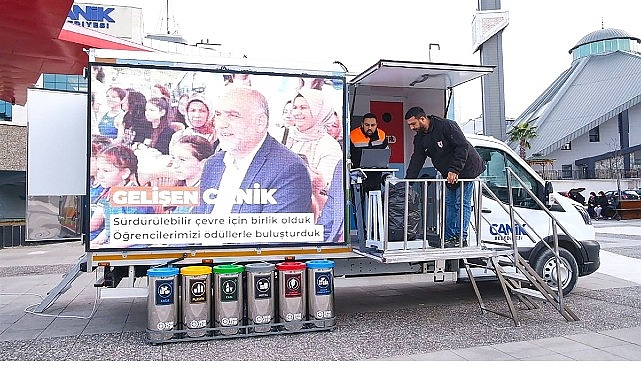Canik Belediyesi'nden Geri Dönüşüme Bayram Müjdesi: Atıklara Bayram Paketi Hediyesi
