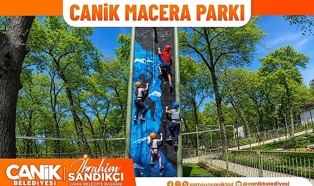 Canik'te Karadeniz'in En Büyük Macera Parkı 19 Mayıs'ta Kapılarını Açıyor