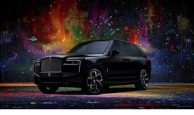 Rolls-Royce ve Cyril Kongo: Beş Özel Black Badge Cullinan'da Sanat Buluşması