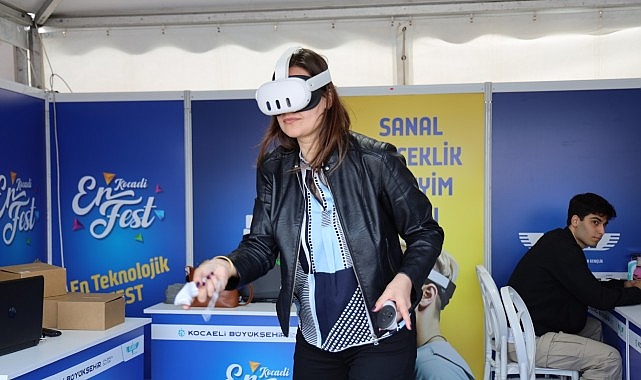 EnFest'te Dijital Deneyim Alanı Gençlerden Tam Not Aldı