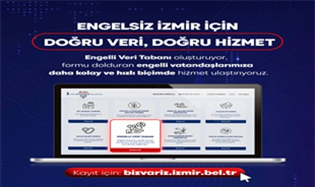 İzmir'den Engelli Bireyler İçin Dijital Veri Tabanı Hamlesi