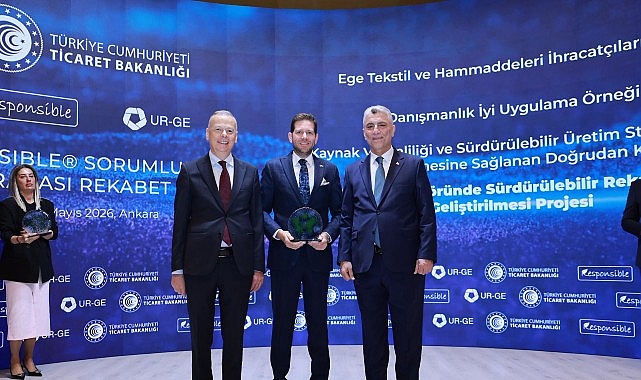 ETHİB'in Sürdürülebilir Tekstil Projesi Ticaret Bakanlığı'ndan Ödül Aldı