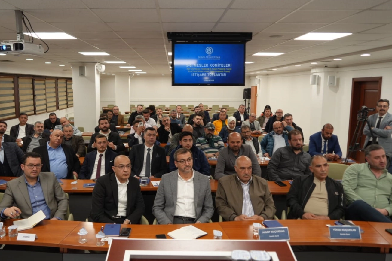 Konya İş Dünyası Sorunları Masaya Yatırıldı: Hayvancılık ve Gıda Sektörü Stratejik Öneme Sahip