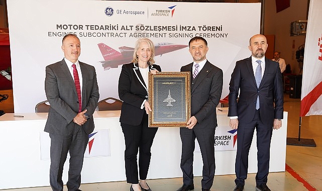 GE Aerospace ve TUSAŞ, HÜRJET İçin F404 Motor Tedarik Anlaşmasını İmzaladı