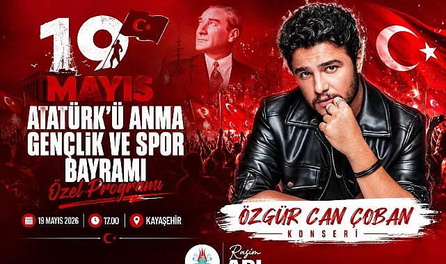 Özgür Can Çoban 19 Mayıs'ta Nevşehir'de Sahne Alacak