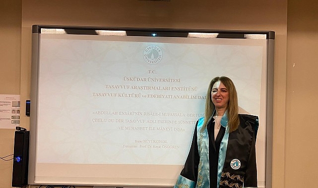 Görme Engeline Rağmen Osmanlı Türkçesi, Arapça ve Farsça Öğrenen Banu Büyükcıngıl Doktorasını Tamamladı
