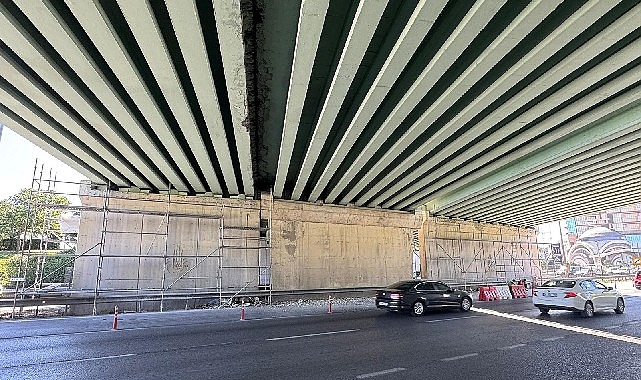 İstanbul'da Deprem Güvencesi: D-100 Cevizli Kavşağı Üst Geçidi Güçlendirildi