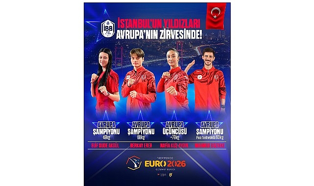 İBB Spor’dan Avrupa Taekwondo Şampiyonası’nda İki Madalya Daha: Elif Sude Akgül Altın, Nafia Kuş Aydın Bronz Kazandı