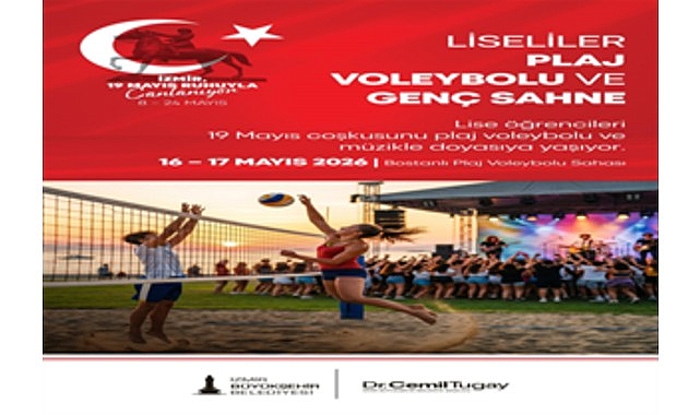 İzmir'de 19 Mayıs Coşkusu: Gençler İçin Basketbol, Voleybol, Yoga ve Karikatür