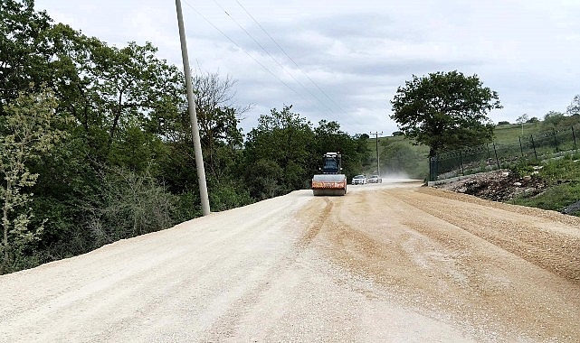 Kandıra'da ulaşımda dönüşüm: Akçaova yolu yenilendi, kırsal mahalleler rahat nefes alacak