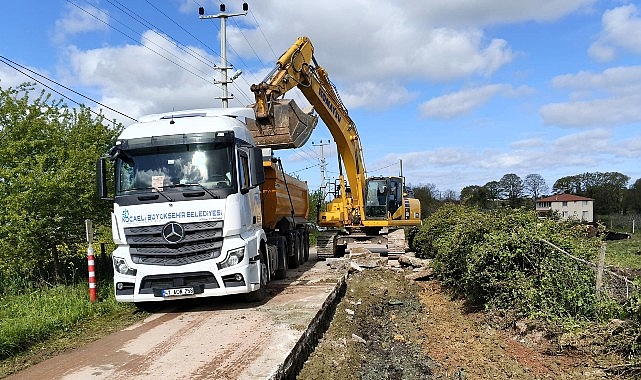 Kandıra'da 3 Kilometrelik Yol Yenileniyor: Kefken-Akçabeyli Güzergahına Modern Asfalt