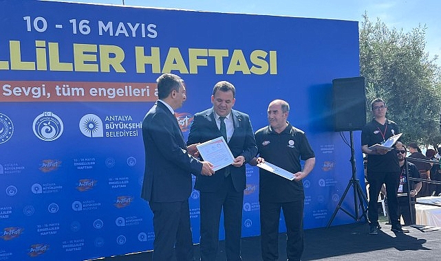 Kemer'de Bir İlk: Mola Evi ve Parka Erişilebilirlik Belgesi