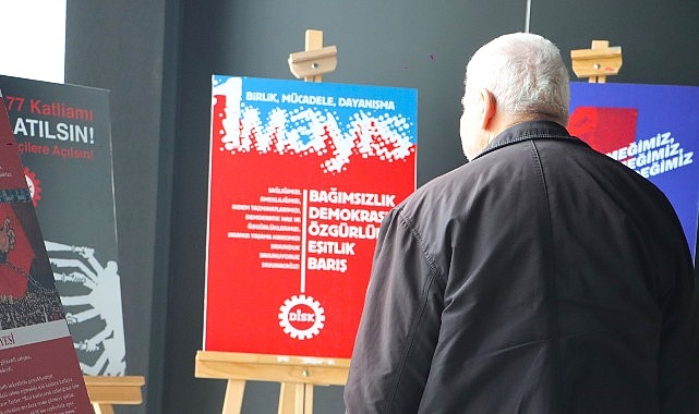 Maltepe'de 1 Mayıs Afişleri Sergisi: Emek Tarihi Sanatla Buluşuyor
