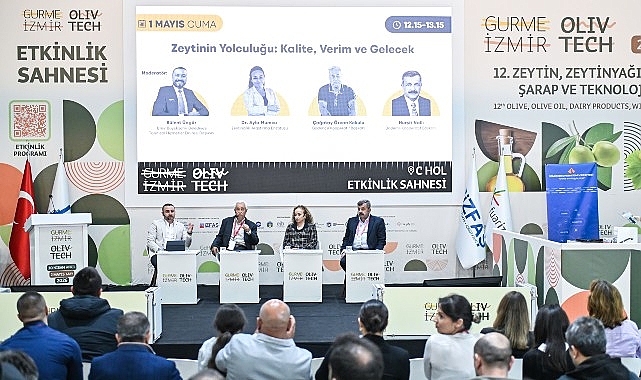 Ege'nin Gastronomik Mirası Olivtech Fuarı'nda Keşfediliyor