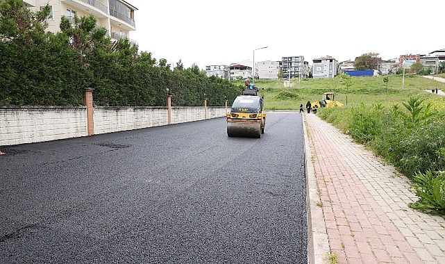 Osmangazi'de Hamitler Mahallesi'ne 230 Ton Sıcak Asfalt: Ulaşım Konforu Arttı