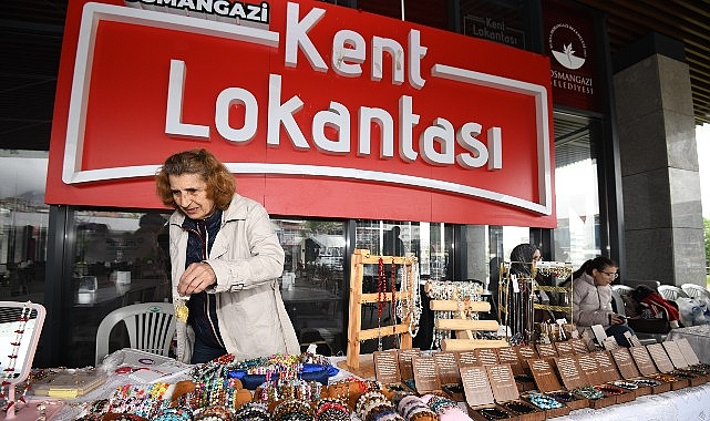 Osmangazi Meydanı'nda Kadın Girişimciler Sokağı: 1 Mayıs'ta El Emeği Sergisi