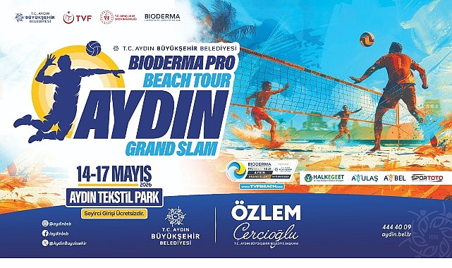 2026 Plaj Voleybolu Grand Slam Aydın'da: 14-17 Mayıs'ta Tekstil Park'ta Ücretsiz İzleme Fırsatı
