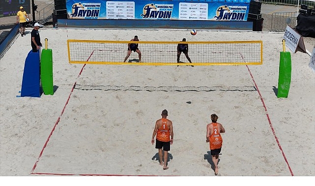 Aydın'da Plaj Voleybolu Şöleni: Grand Slam Şampiyonları Belli Oldu