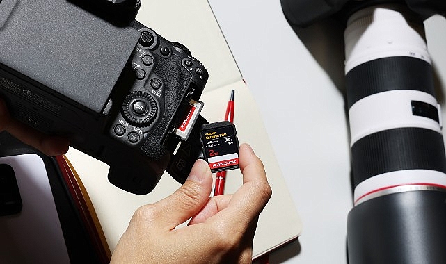 Sandisk NAB 2025'te CFexpress 4.0 ve 2 TB SD Kartları Tanıttı: 3700 MB/s Hız ve 12K Destek