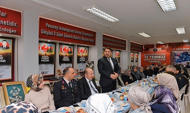 Anneler Günü'nde Şehit ve Gazi Ailelerine Duygu Dolu Program