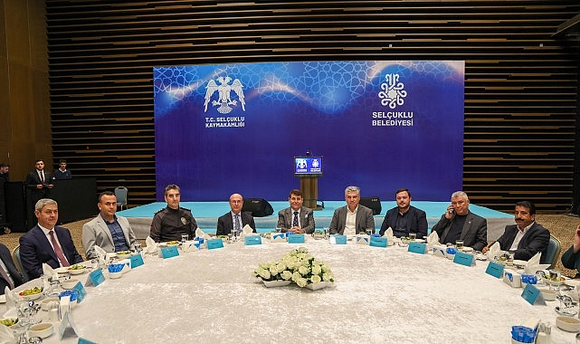 Selçuklu Belediyesi, Emekli Olan Kaymakam Tortop İçin Duygu Dolu Veda Programı Düzenledi