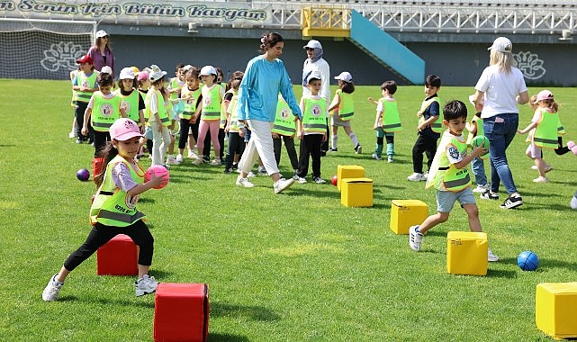 Miniklerden Büyük Mücadele: Nilüfer Spor Şenlikleri'nde 1800 Öğrenci Yarıştı