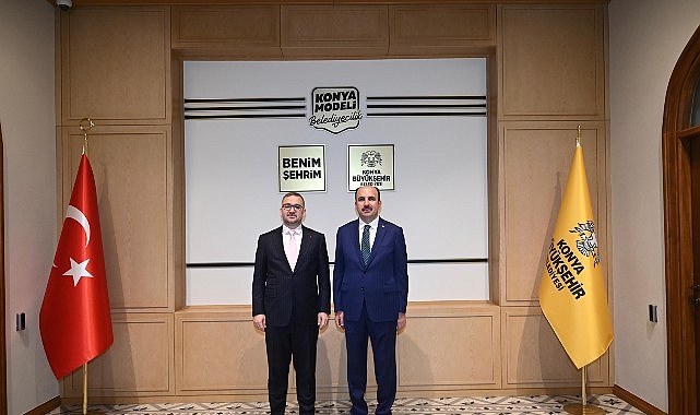 Merkez Bankası Başkanı Karahan'dan Konya Büyükşehir Belediye Başkanı Altay'a Ziyaret