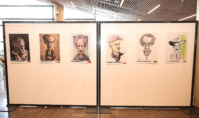 35 Ülkeden 50 Orhan Kemal Karikatürü Osmangazi'de Sanatseverlerle Buluştu
