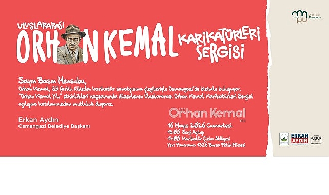 35 Ülkeden 50 Eser: Orhan Kemal Karikatürleri 16 Mayıs'ta Sanatseverlerle