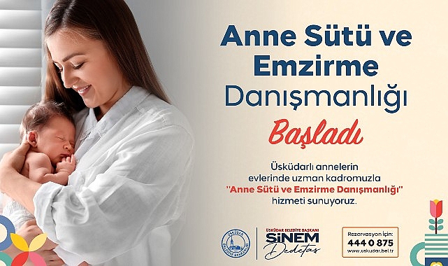Üsküdar'da Yeni Annelere Evde Ücretsiz Emzirme Danışmanlığı Hizmeti Başladı
