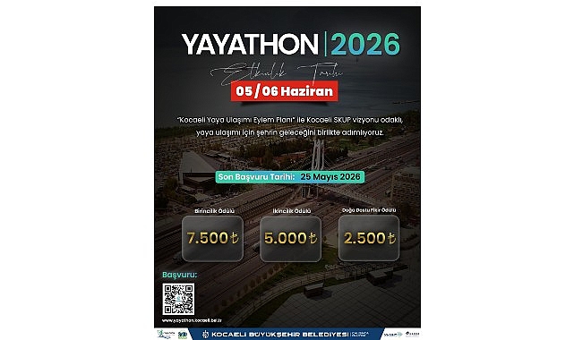 Kocaeli'de 'Yayathon' ile Yaya Odaklı Kentsel Çözümler Geliştirilecek