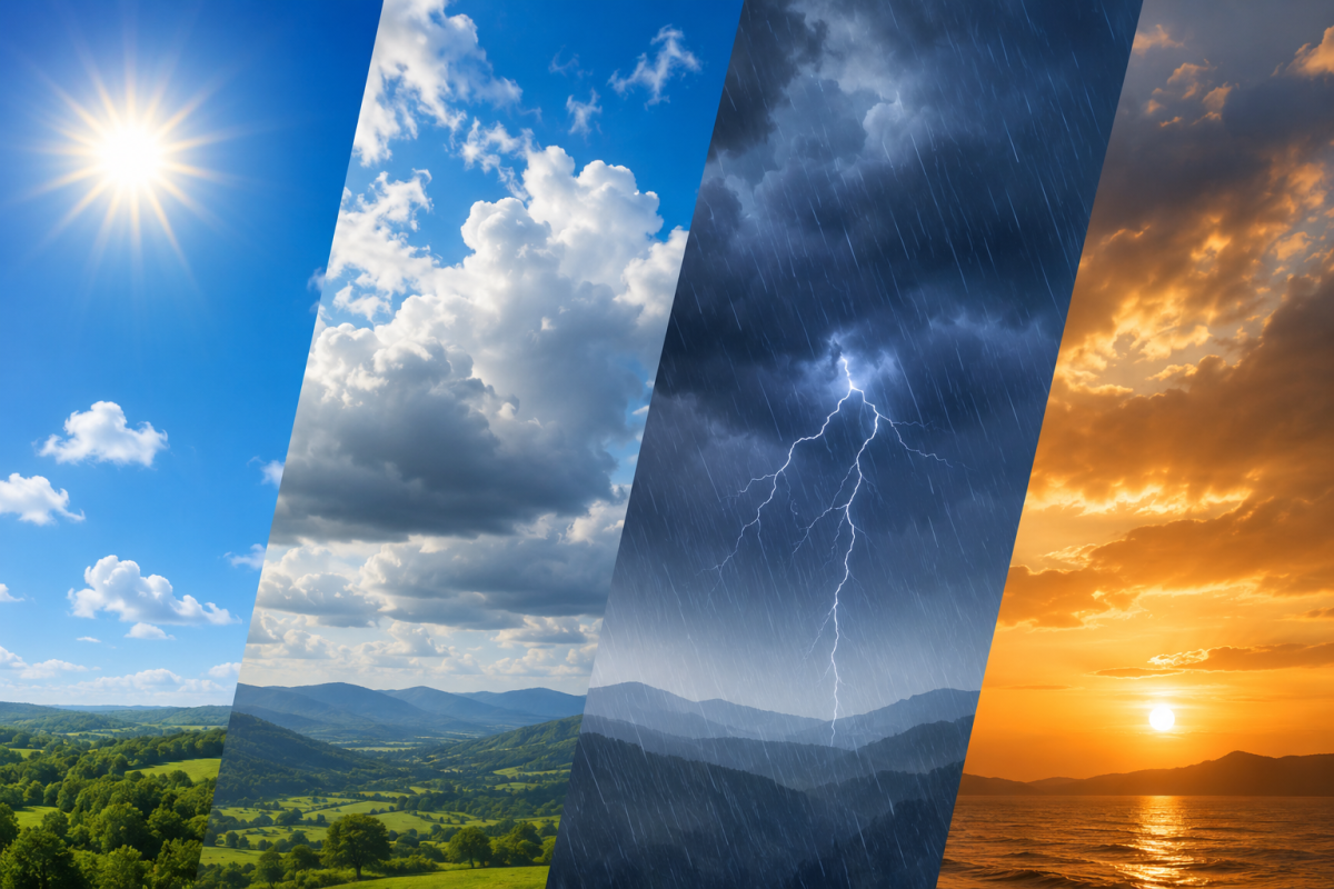 Meteoroloji 15 Haziran İçin Alarm Verdi: 4 Bölgede Şiddetli Sağanak Kapıda