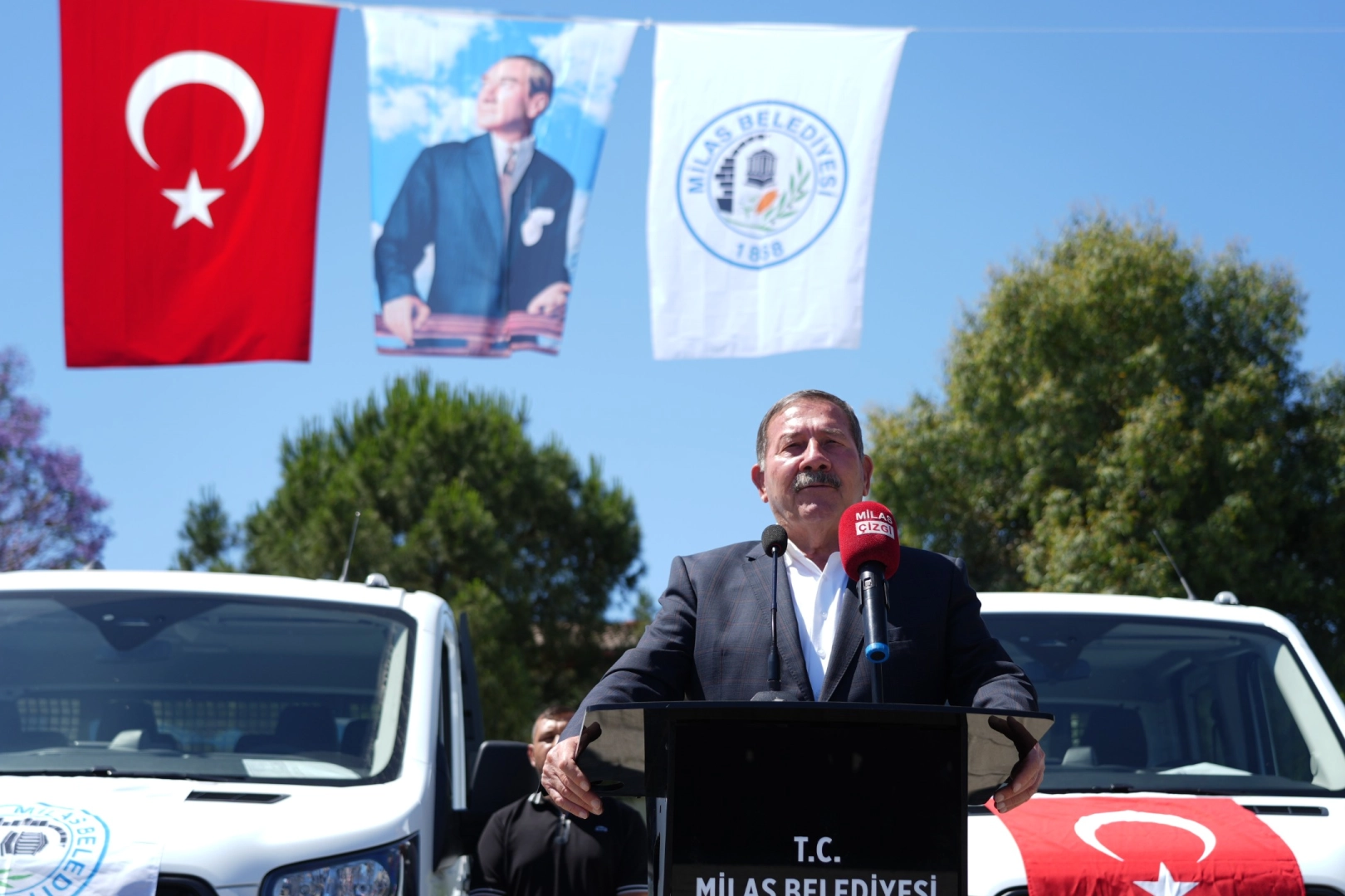 Milas Belediyesi filosuna 7 yeni kamyonet: 16 milyon liralık yatırım