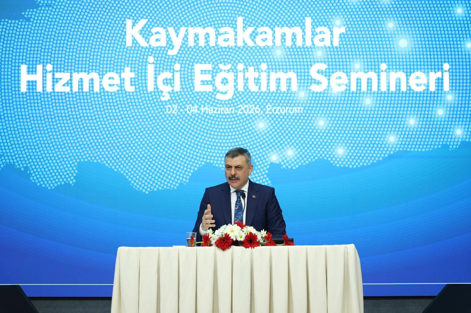 İçişleri Bakanı Çiftçi'den Erzurum'da Kaymakamlara Güvenlik ve Dezenformasyon Uyarısı