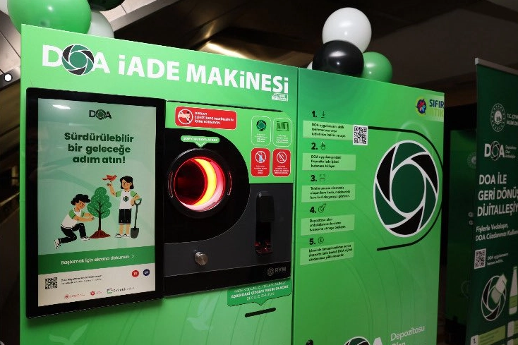 1 Temmuz'da 81 İlde Başlıyor: DOA ile Her Şişeye 1 TL İade
