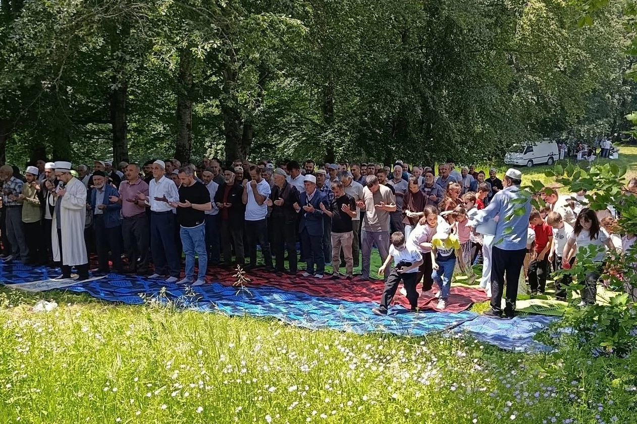 Pazaryeri'nde Bereket İçin Geleneksel Yağmur Duası Yapıldı