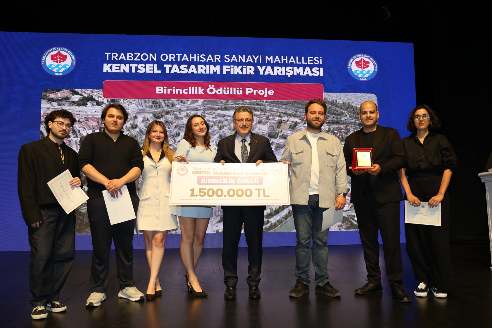 Trabzon'un Sanayi Mahallesi İçin Kentsel Dönüşüm Yarışması Sonuçlandı: 1.5 Milyon TL'lik Ödül Sahibini Buldu