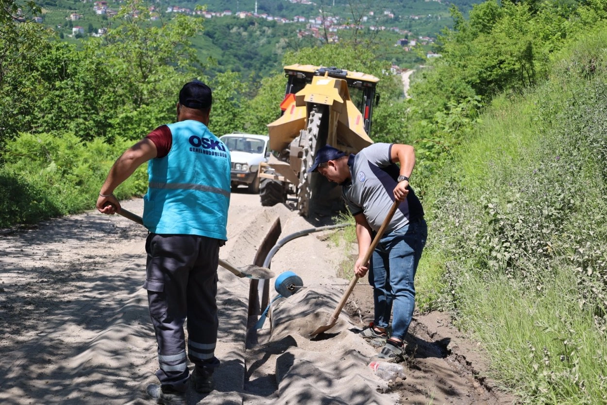 Ordu'da 250 Haneye Kesintisiz İçme Suyu: 1.400 Metrelik Hat Yenilendi