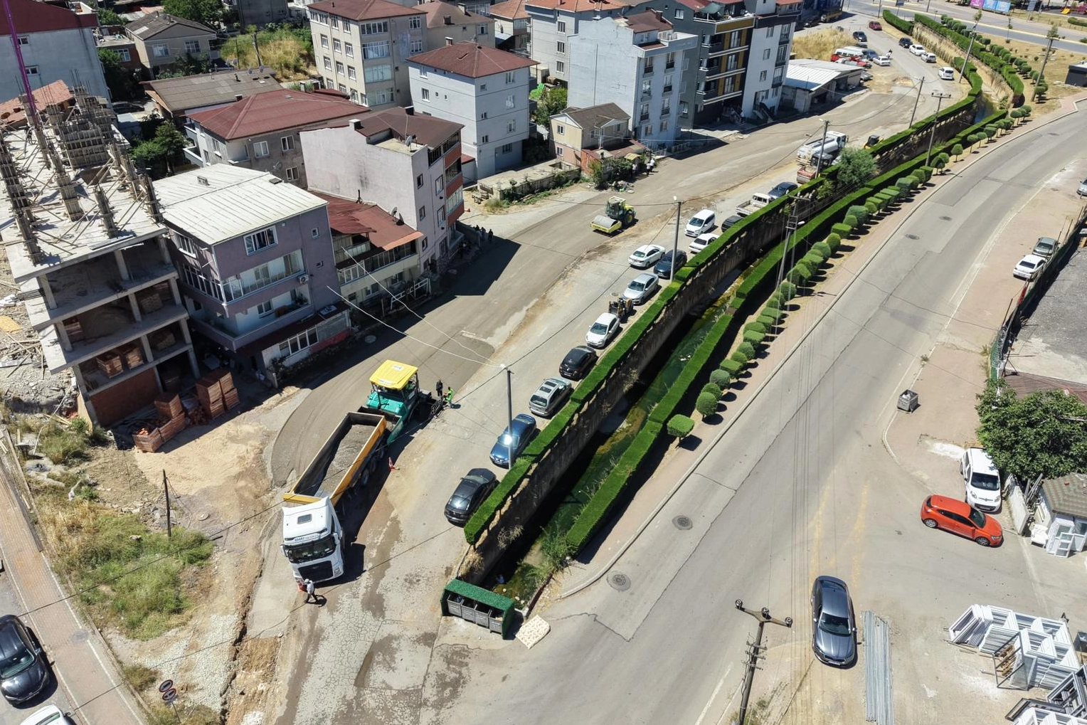 Gebze'de 850 Metrelik Yeni İmar Yolu Ulaşım Ağını Güçlendiriyor