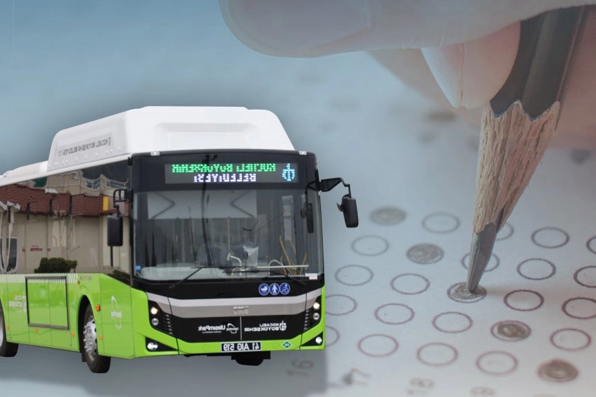 Kocaeli'de YKS'ye Ücretsiz Ulaşım: 20-21 Haziran'da Öğrenci ve Görevlilere Büyük Kolaylık